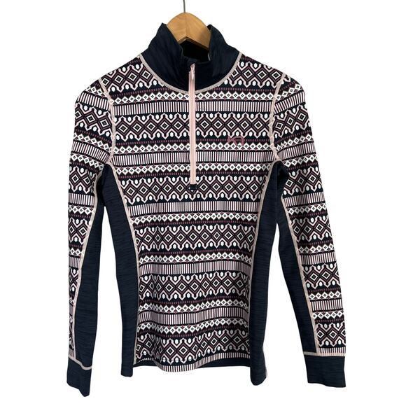 Kari Traa Tops - Kari Traa Lune Half Zip Base Layer Top Women's Size XS Long Sleeve Pullover Warm
